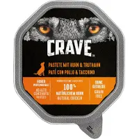 Crave Adult Dog Patè - 150 g Kylling og kalkun