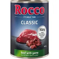 Rocco Classic 6 x 400 g - Storfekjøtt med vilt
