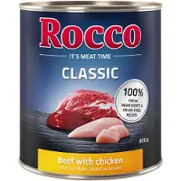 Rocco Classic 6 x 800 g - Storfekjøtt med kylling