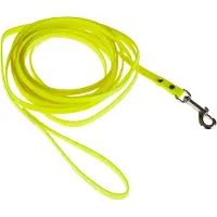 Heim sporline BioThane, neon-gul - 5 m