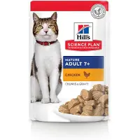Hill's Pet Nutrition Mature Adult 7+ Havfisk & Kylling - Kylling (12 x 85 g)