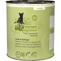 Catz Finefood Økonomipakke bokser 12 x 800 g - Laks & Fjærkre