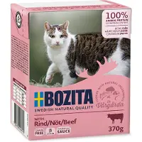 Bozita Tetra biter i saus 6 x 370 g - Okse