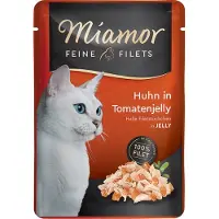Miamor Økonomipakke Fine Filéter i gelè 24 x 100 g - Kylling & tomat