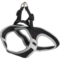 Zooplus Exclusive Feel Free soft-sele for hunder, svart - Str. L