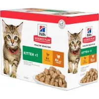 Hill's Pet Nutrition Kitten - Sparepakke: havfisk (48 x 85 g)