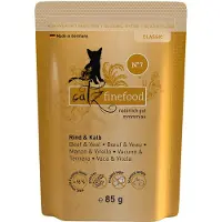 Catz Finefood porsjonsposer 8 x 85 g - Okse & Kalv