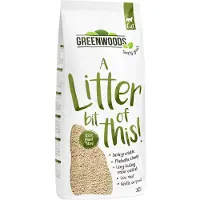 Greenwoods Økonomipakke: klumpende kattesand - 2 x 30 l (ca. 25,8 kg)