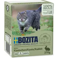 Bozita Tetra biter i saus 6 x 370 g - Kanin