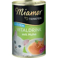Miamor Trinkfein Vitaldrink 24 x 135 ml - Kitten med kylling