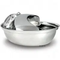 No Brand Raindrop drikkefontene av rustfritt stål - Drikkefontene 1,7 liter