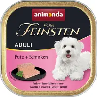 Animonda Vom Feinsten Adult kornfri 6 x 150 g - Kalkun og skinke