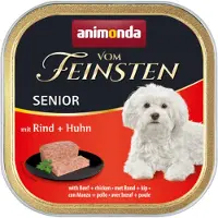 Animonda Vom Feinsten Senior 6 x 150 g - Okse og kylling