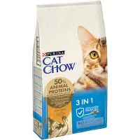 Purina 3-i-1 Chow Tyrkia Kattemat 15kg