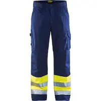 Blakläder Bukse varsel - Marineblå/Gul - D124