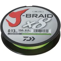 Daiwa J-Braid X8 37.5Lb 0.22mm 150m Ch