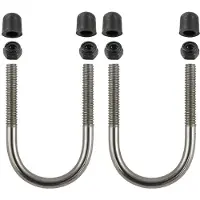 Ram Mounts RAM Stainless U-Bolt Hardware Pack 1 1/4"
