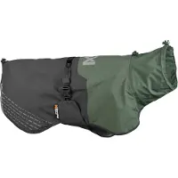 Non-Stop Dogwear Fjord Raincoat, Grey/Green, 24