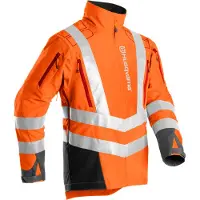 Husqvarna Skogsrydder- Og Trimmerjakke, High Viz - Størrelse 54/L