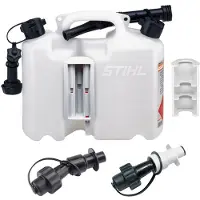 Stihl Kombikanne, transparent, holder &amp; påfyllingssystem, 5 l/3 l Kanner og påfyllingssystem