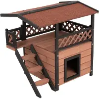 Zooplus Exclusive Kattehus Maisonette - 77 x 56,4 x 72,4 cm