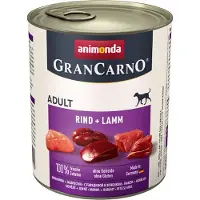Animonda GranCarno Økonomipakke Adult 24 x 800 g - Storfe & lam