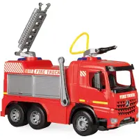 Lena GIGA TRUCKS Ride-on Fire truck Arocs, Brannbil, 3 år, Flerfarget