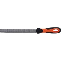 Bahco 6-342-10-2-2, Fil, Flate mapper, Halvrund fil, Midtsnitt, Plast, Kryssfiner, Tre, Svart, Rød, 26 mm