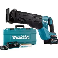 Makita JR001GM201 - Frem- og tilbakegående sag - trådløs - 2 batterier, inkludert lader - 40 V