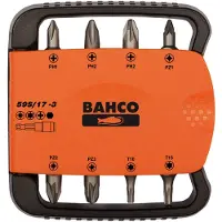 Bahco 1/4´´ Bitssett For Phillips-pozidriv-sikkerhetstorx-og Sekskantskruer 17 Enheter