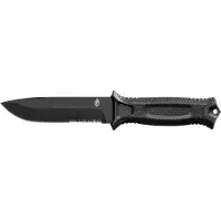 Gerber Strongarm kniv, svart, taggete