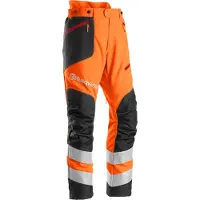 Husqvarna Skogsrydder- Og Trimmerbukse, High Viz - Størrelse 60/Xl-Xxl