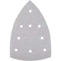 Metabo Slipark Självhäftande 100x150mm, Vit, P80, 9H, med kardborryta (SMA)