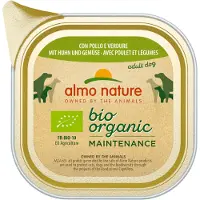 Almo nature økologisk Maintenance 6 x 100 g - Økologisk kylling & økologiske grønnsaker