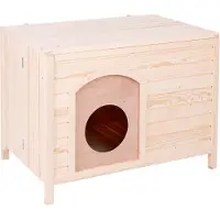 Zooplus Exclusive Hundehus Bruno - Størrelse M: B 90 x T 60 x H 68 cm