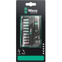 Wera 05073418001, 10 stykker, Philips, Pozidriv, Torx, PH 2, PZ 1, PZ 2, PZ 3, T10, T15, T20, T25, T30, 95 mm