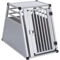 Zooplus Exclusive Biltransportbur AluRide - Str. S: B 50 x L 82 x H 65 cm