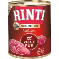 Rinti Økonomipakke: Singleprotein 12 x 800 g - Eksklusiv ren geit