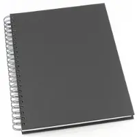 Other Notatbok Grieg Design spiral A4 linjert svart