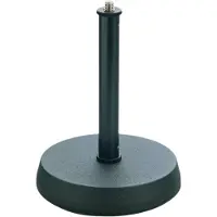 K&M 232 Table Microphone Stand Black