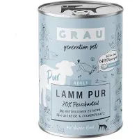 Grau Økonomipakke 12 x 400 g - Rent lammekjøtt med linolje