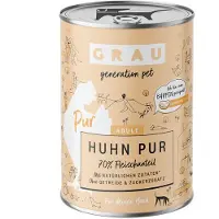 Grau Økonomipakke 12 x 400 g - Kylling Pure med linolje