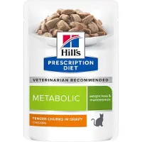 Hill's Pet Nutrition 24 + 12 gratis! 36 x 85 g Hill’s Prescription Diet - Metabolic Weight management