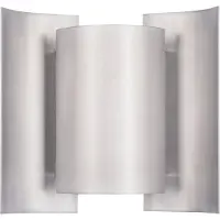 Northern Butterfly vegglampe, aluminium