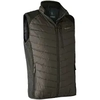 Deerhunter Moor Padded Waistcoat with knit Timber S