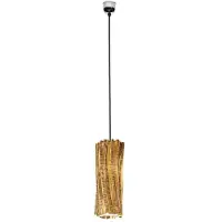 Slamp Accordéon Vertical hengelampe gull/svart