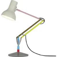 Anglepoise bordlampe Type 75 Mini, lysegrå, 70 cm