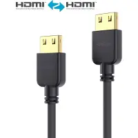 PureLink HDMI-kabel - PureInstall - Slim 0,30 m - Svart