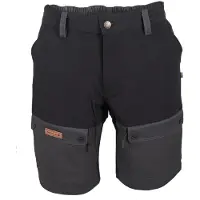 Woodline Shorts Boksund Svart/Grå L