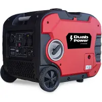 DUAB-Power strømaggregat LT4000IS parallell med inverter og elstart